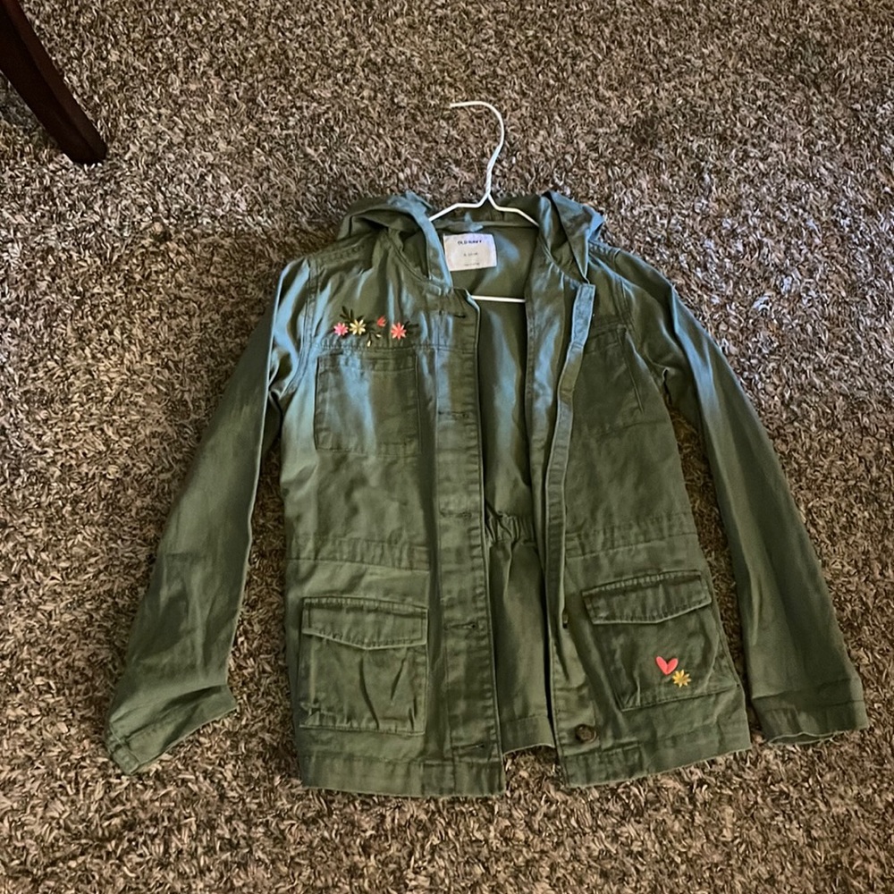 Dark green jacket